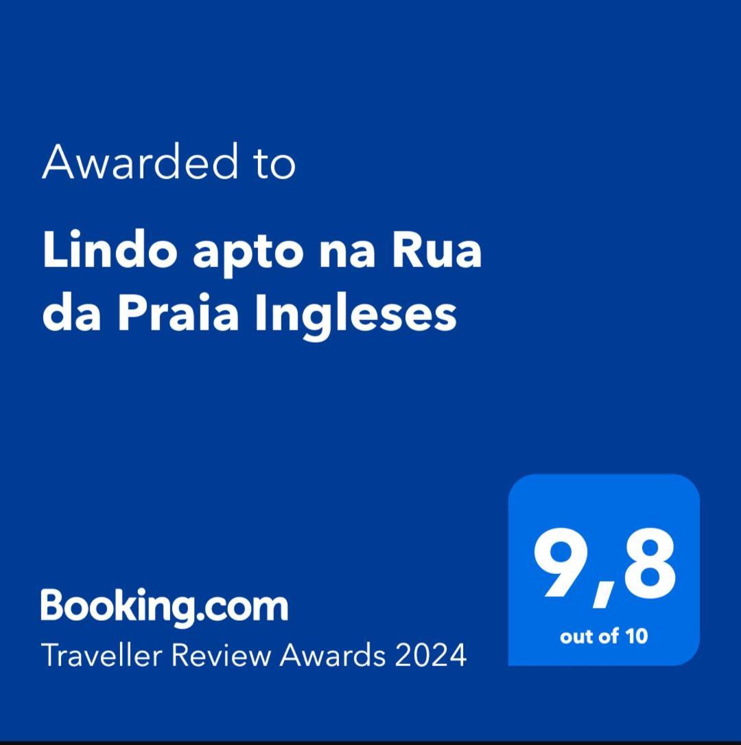 Lindo Apto Na Rua Da Praia Ingleses フロリアノポリス エクステリア 写真