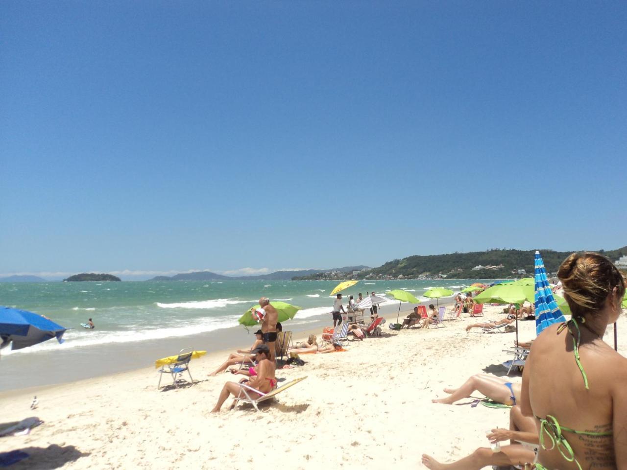 Lindo Apto Na Rua Da Praia Ingleses フロリアノポリス エクステリア 写真